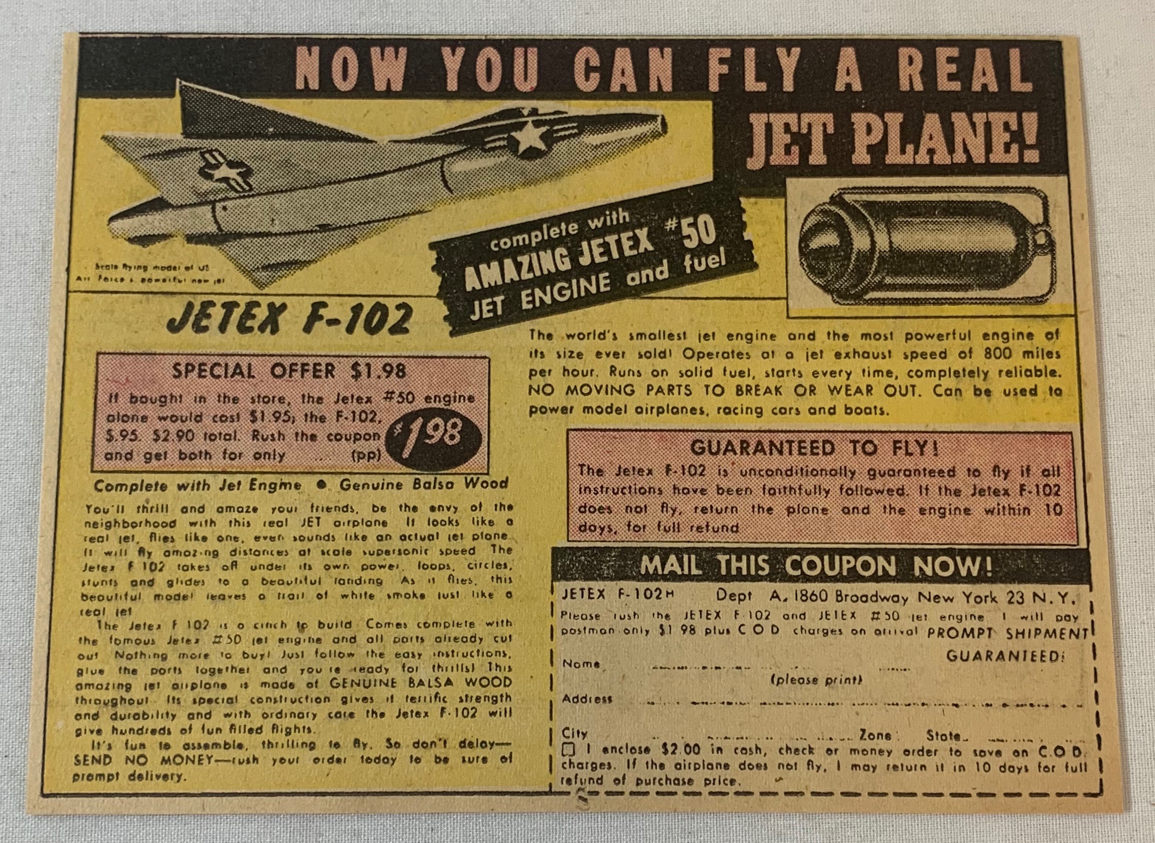 Jetex 50 Engine
