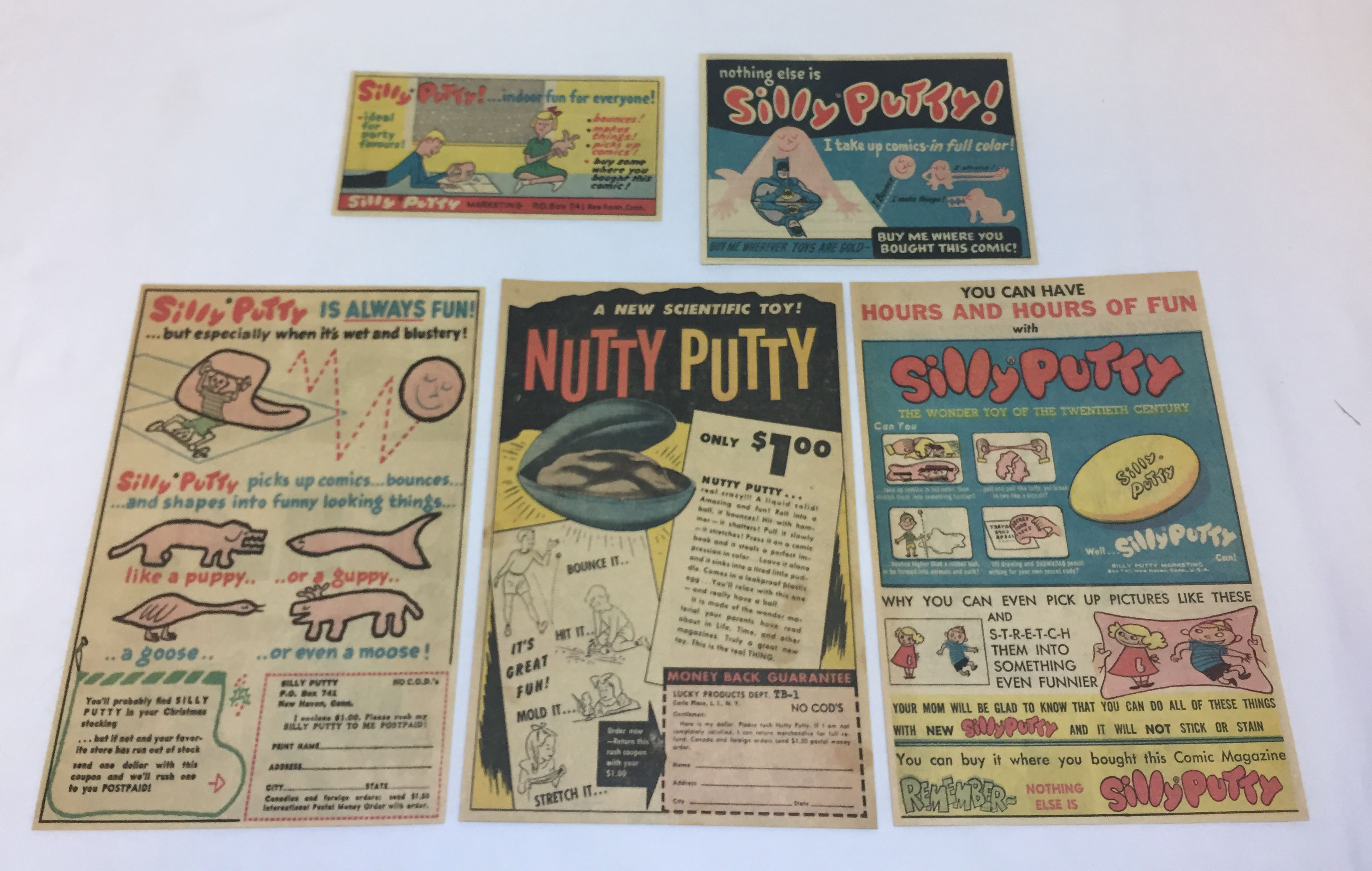 potty putty 1960s