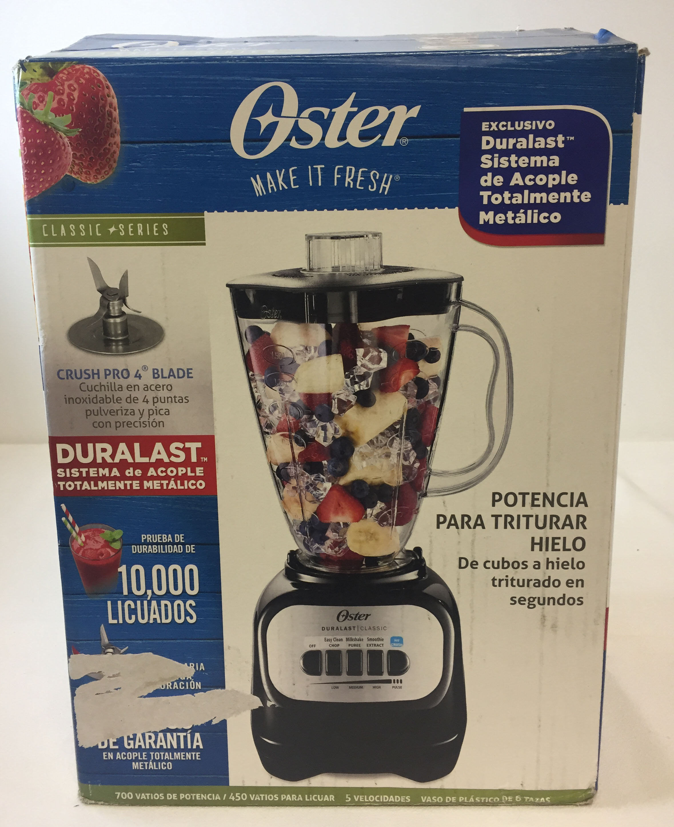 OSTER Duralast Classic Series 5Speed BLENDER BLSTCP 34264492752 eBay
