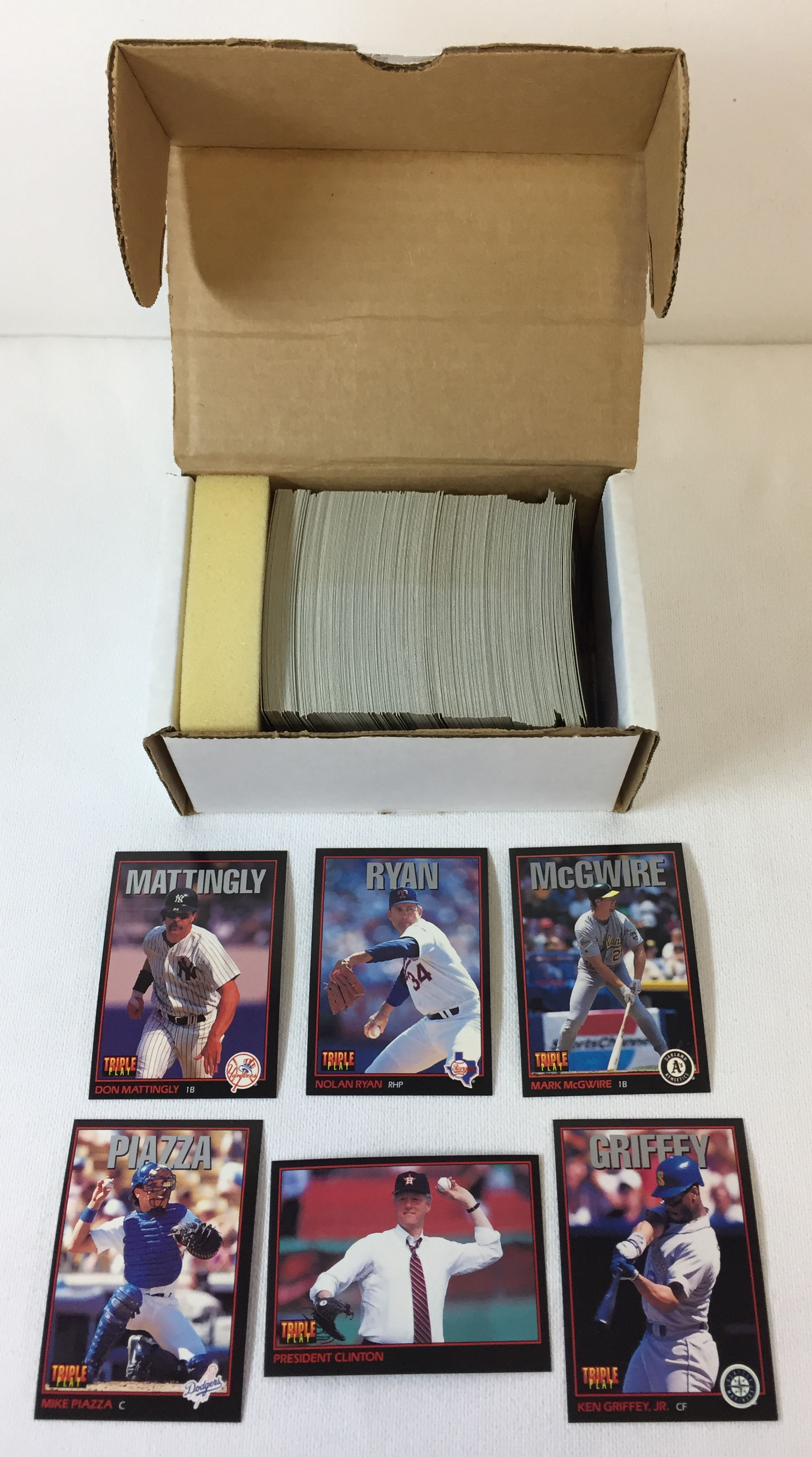 1993 Donruss Triple Play baseball cards FULL COMPLETE SET 1264 eBay