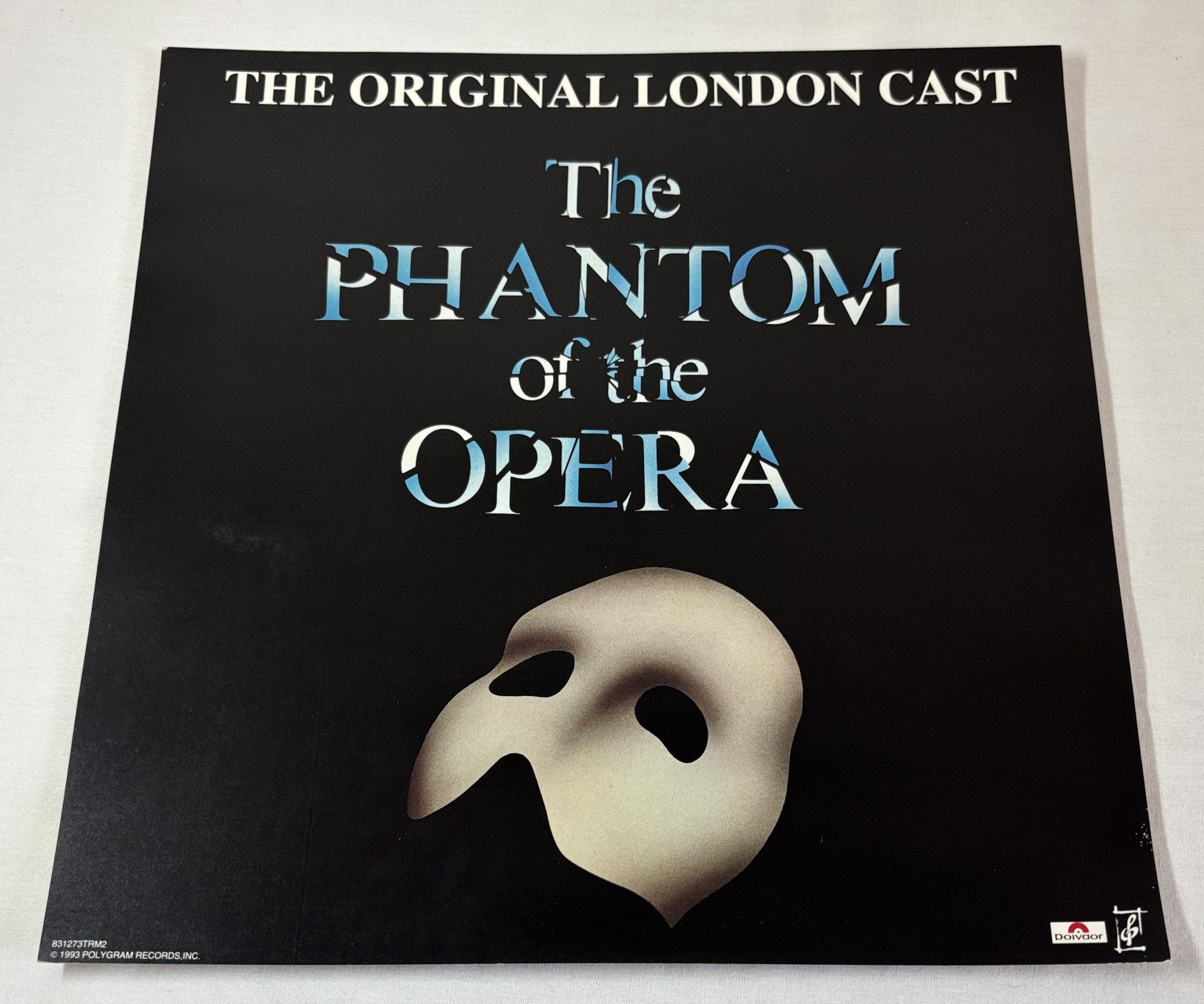 1993 12x12 inch DS promo flat poster ~ PHANTOM OF THE OPERA